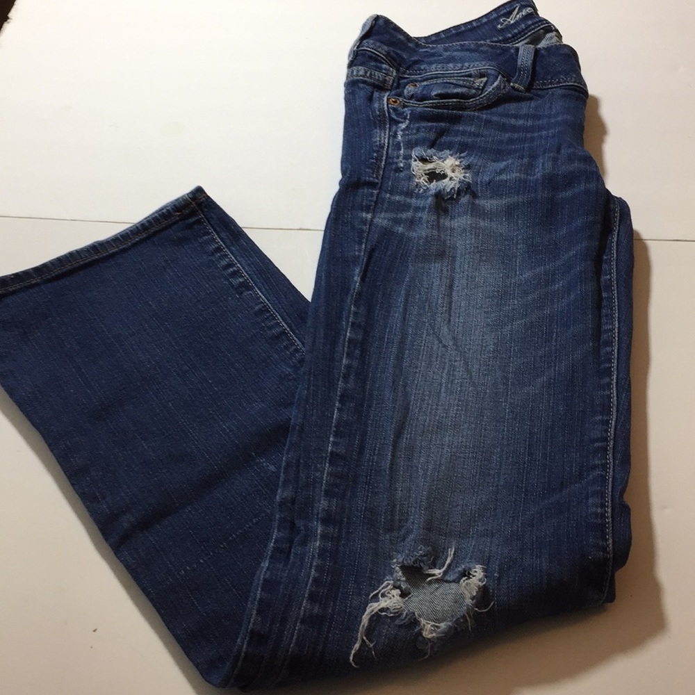 American Eagle Stretch Slim Boot Jeans Size 4